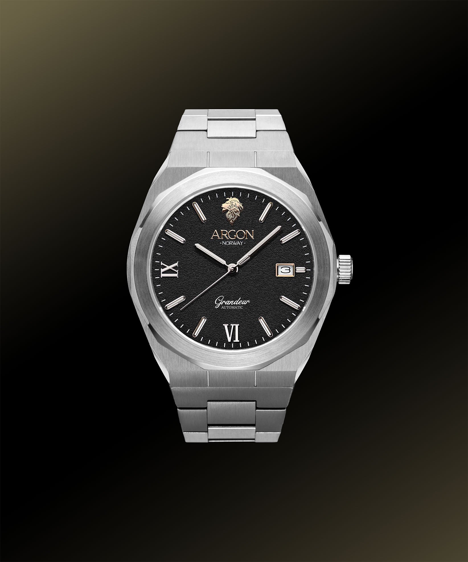 Grandeur Automatic – Grainy Deep Black (1/50)